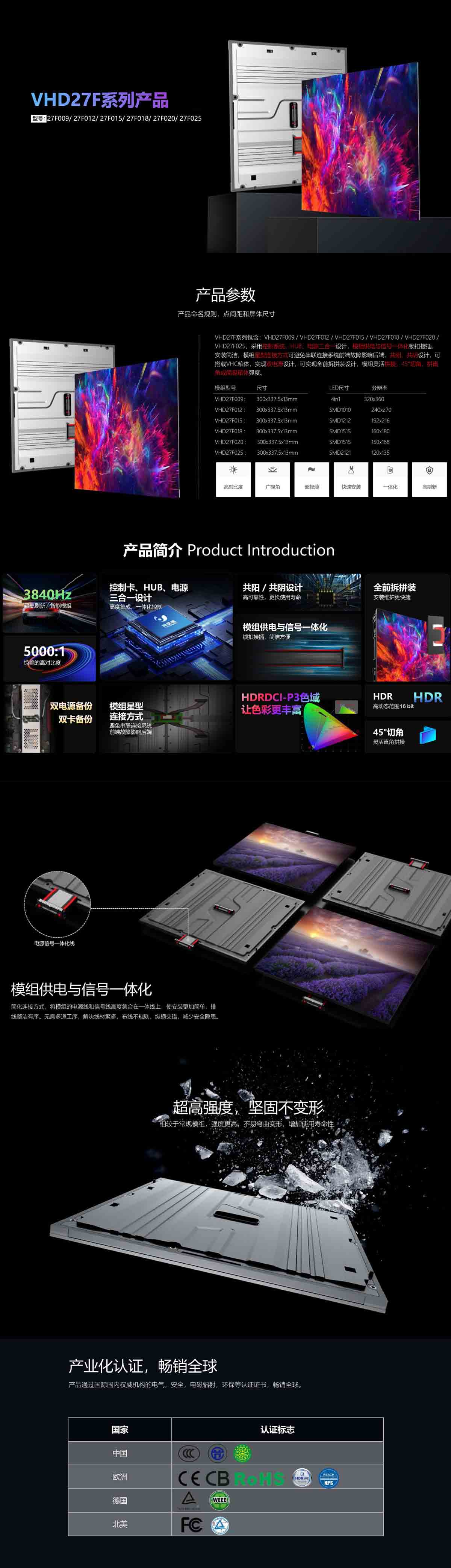 利亚德VHD27F系列